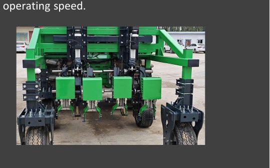 BearClaw cultivator toolbar detail